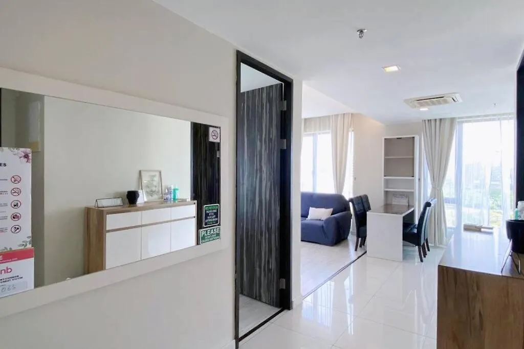 Sky Suite Kota Kinabalu-6 Pax-2Rooms-5Minsdrive-Imago,Suteraave,Riverson,Kktimesquare 0*,