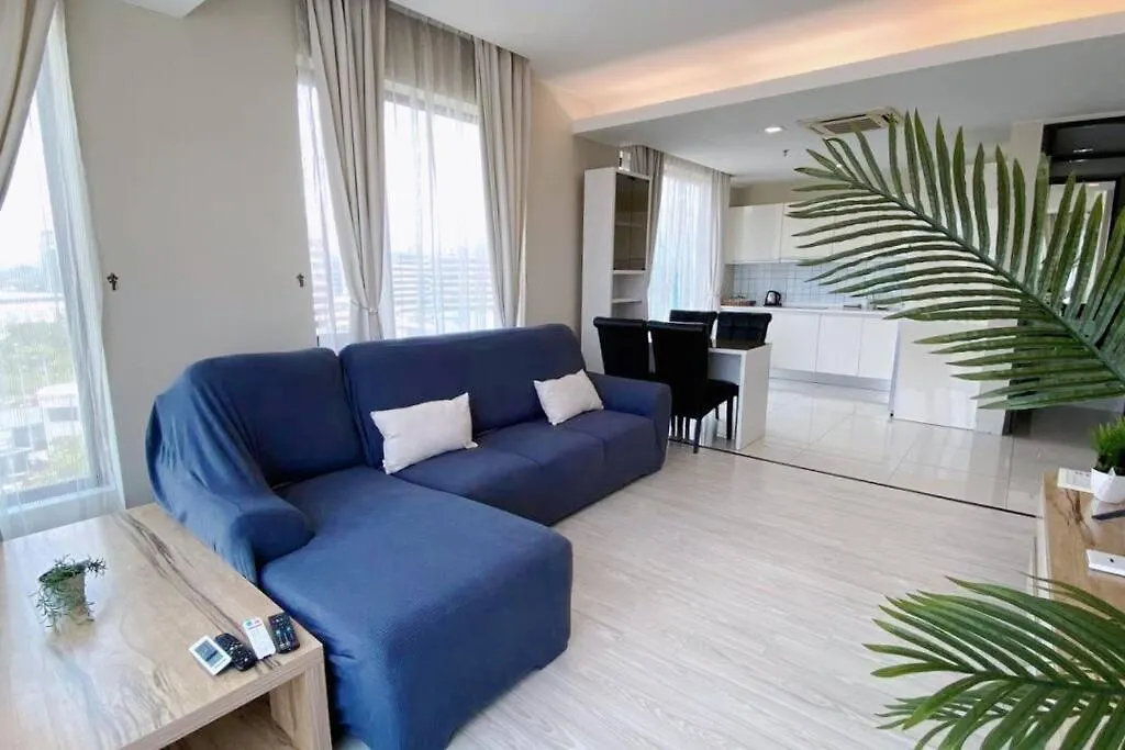 Sky Suite Kota Kinabalu-6 Pax-2Rooms-5Minsdrive-Imago,Suteraave,Riverson,Kktimesquare