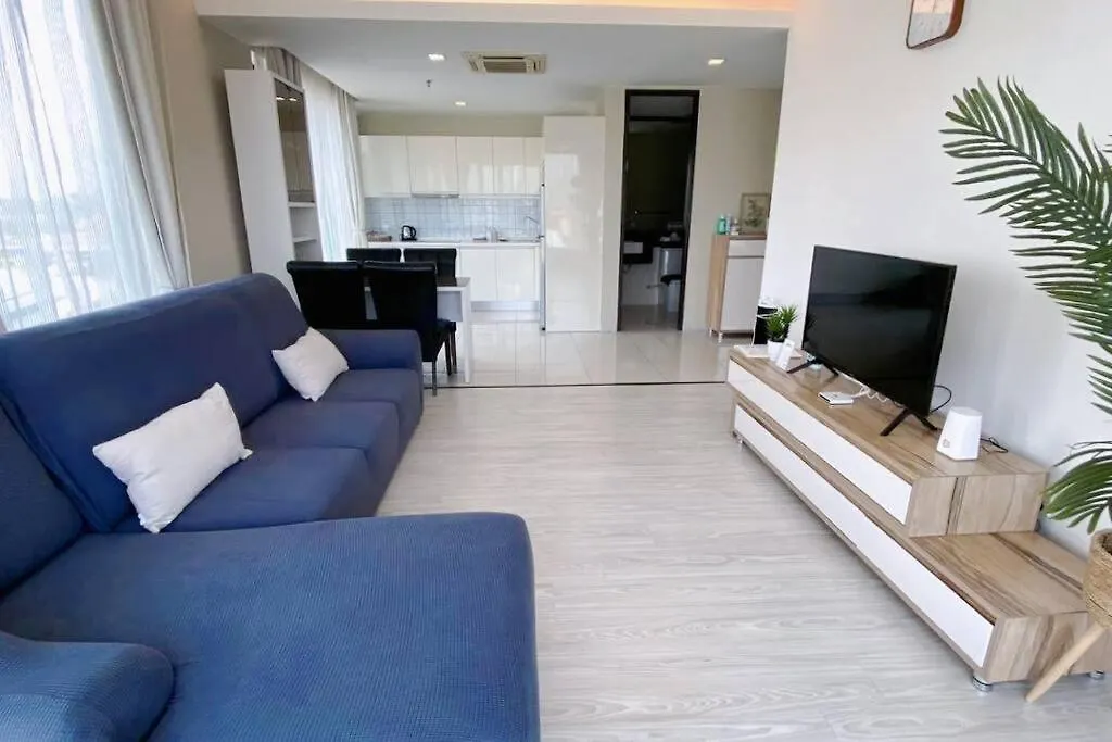 Sky Suite Kota Kinabalu-6 Pax-2Rooms-5Minsdrive-Imago,Suteraave,Riverson,Kktimesquare Apartment